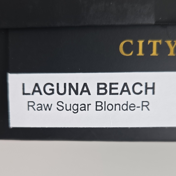Belle Tress Laguna Beach Raw Sugar Blonde Wig Heat Friendly Medium Length Wavy - Picture 12 of 12